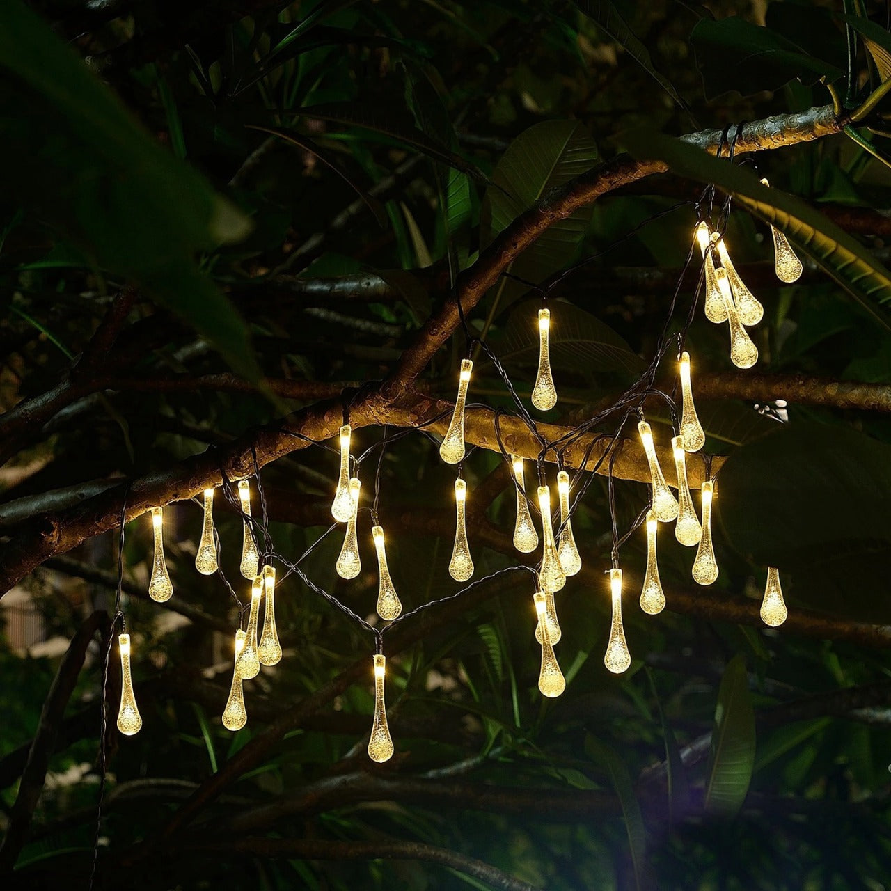 Solar Waterdrop Lights