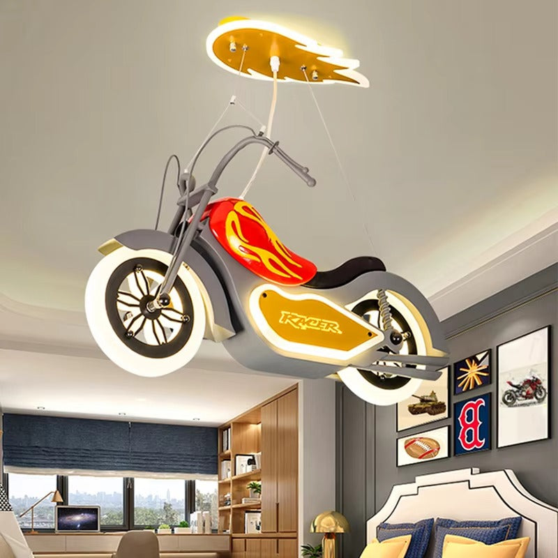 Motorbike Chandelier