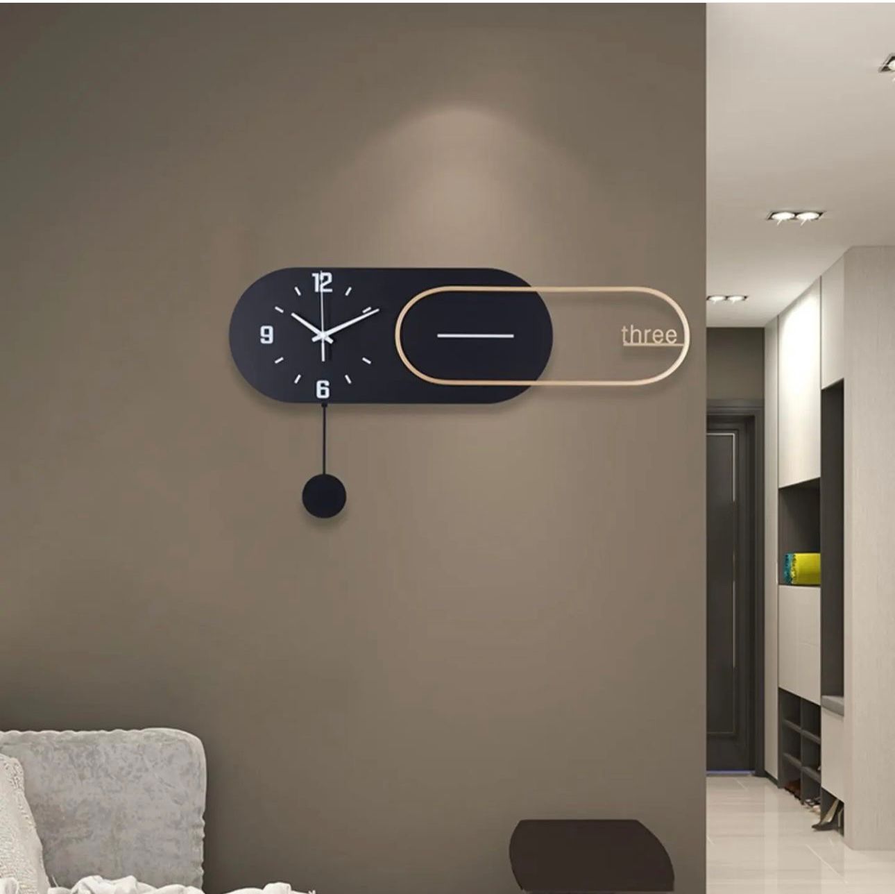 Stylus Wall Clock