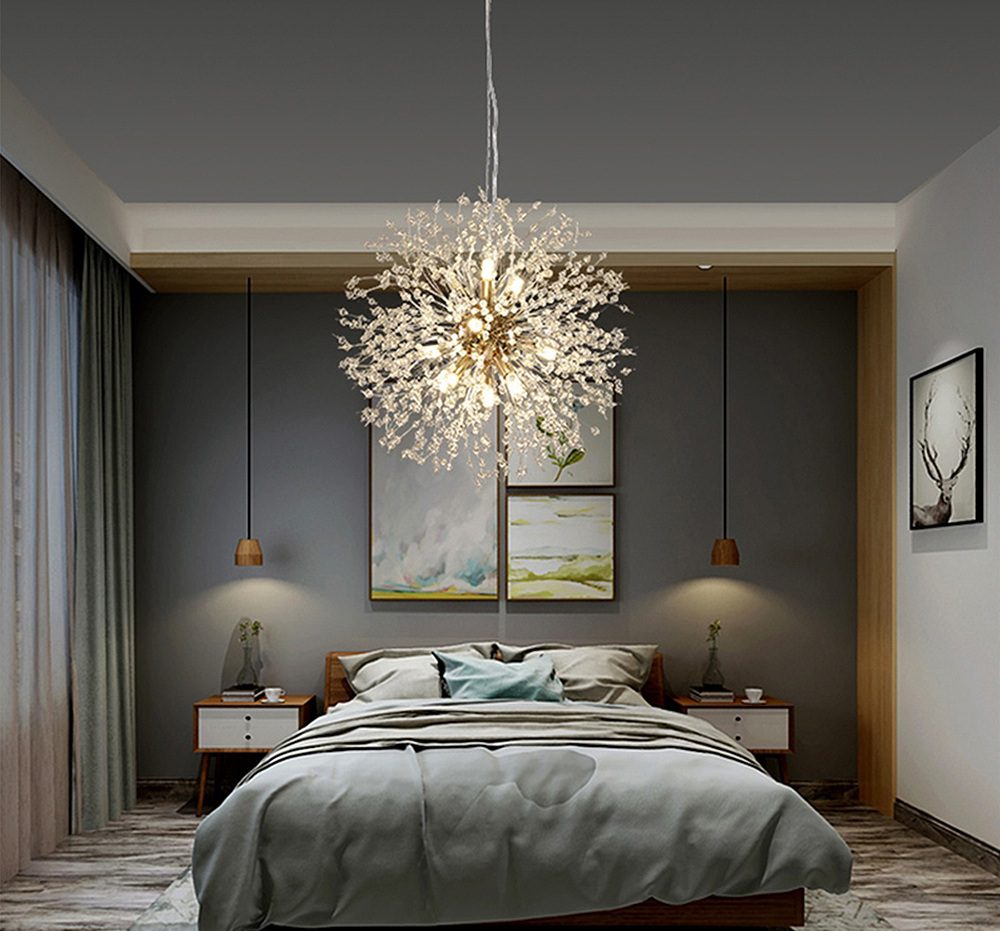 Modern Dandelion Chandelier