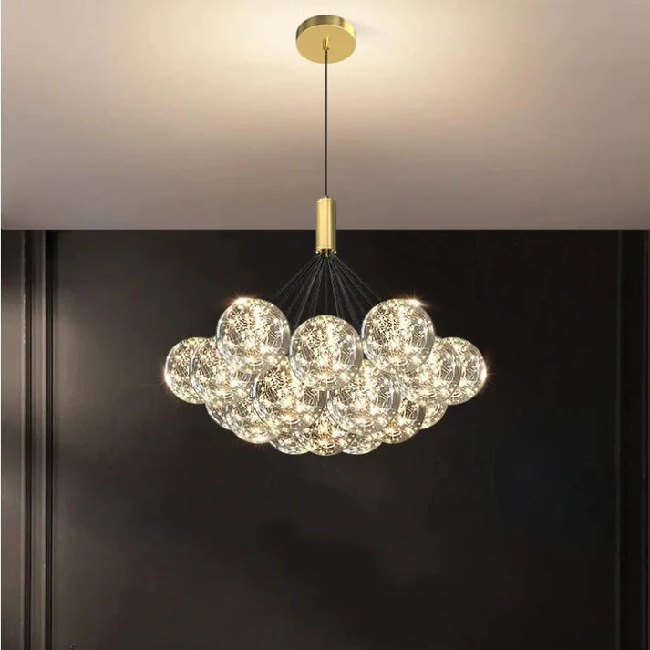 Bubble Glass Chandelier