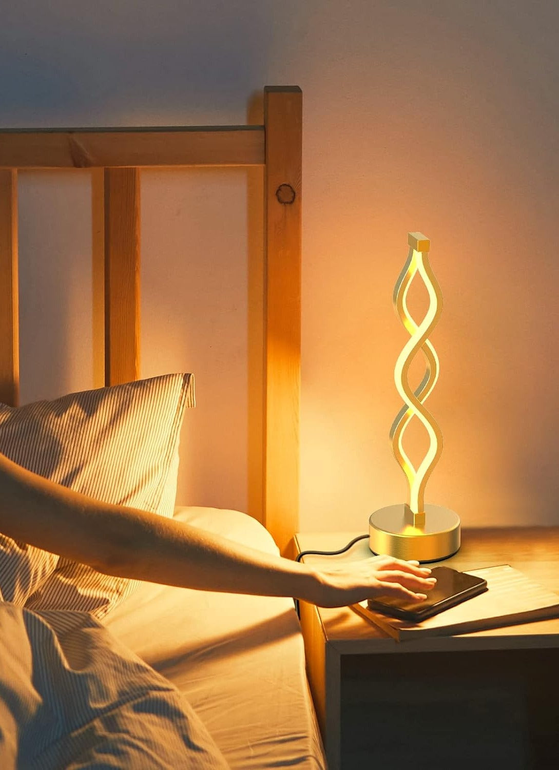 Spiral Table Lamp