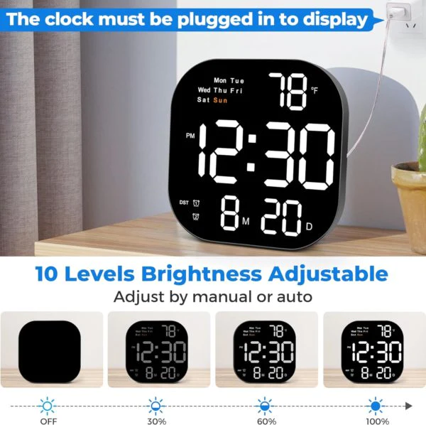 Modern Digital Clock