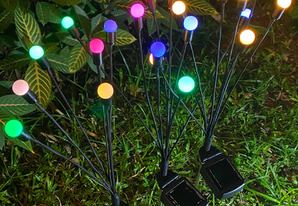 Solar RGB Firefly Lights