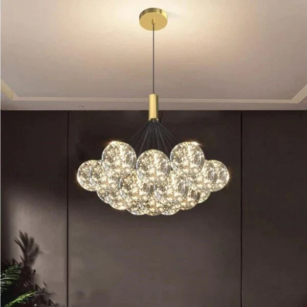 Bubble Glass Chandelier