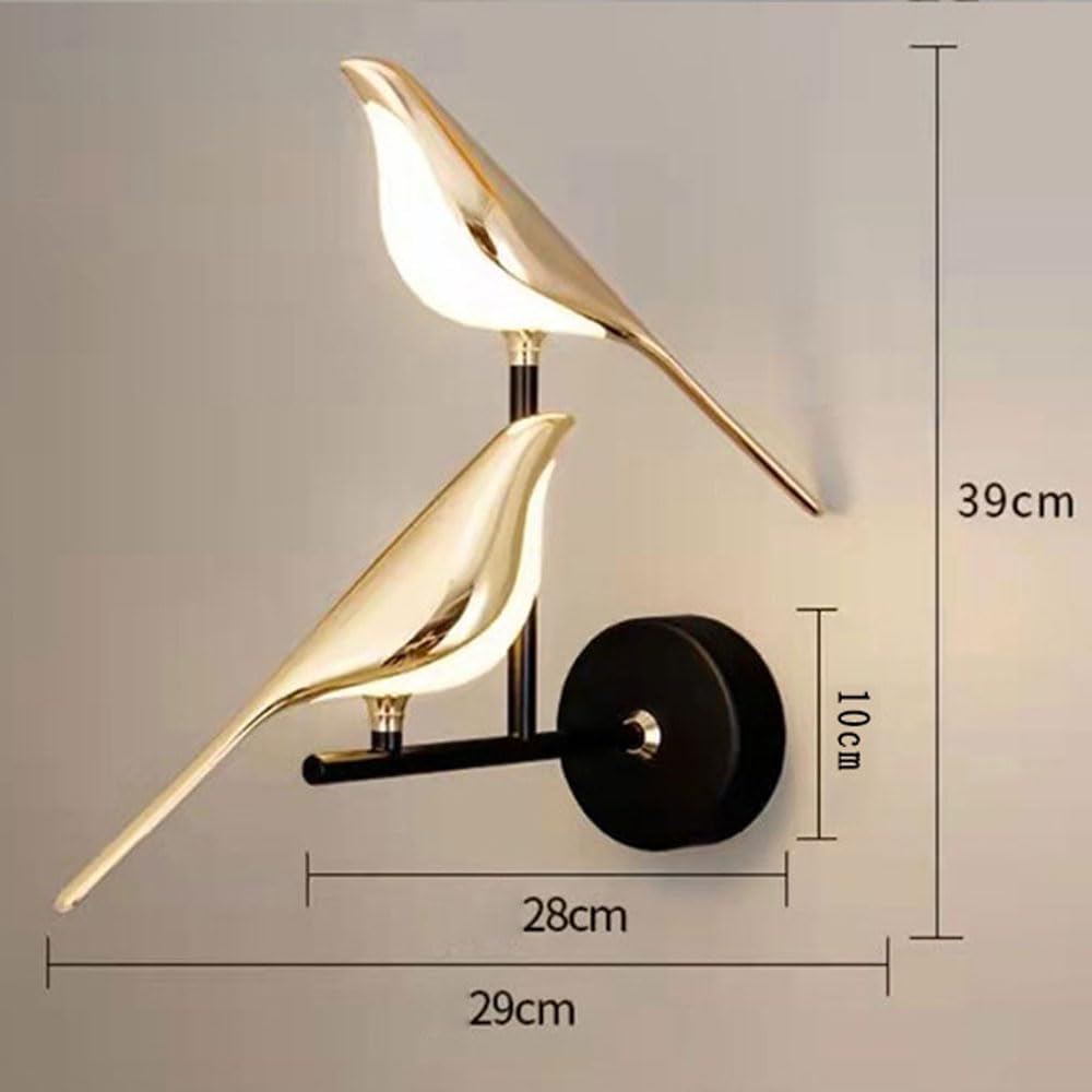 Dual Magpie Lamp