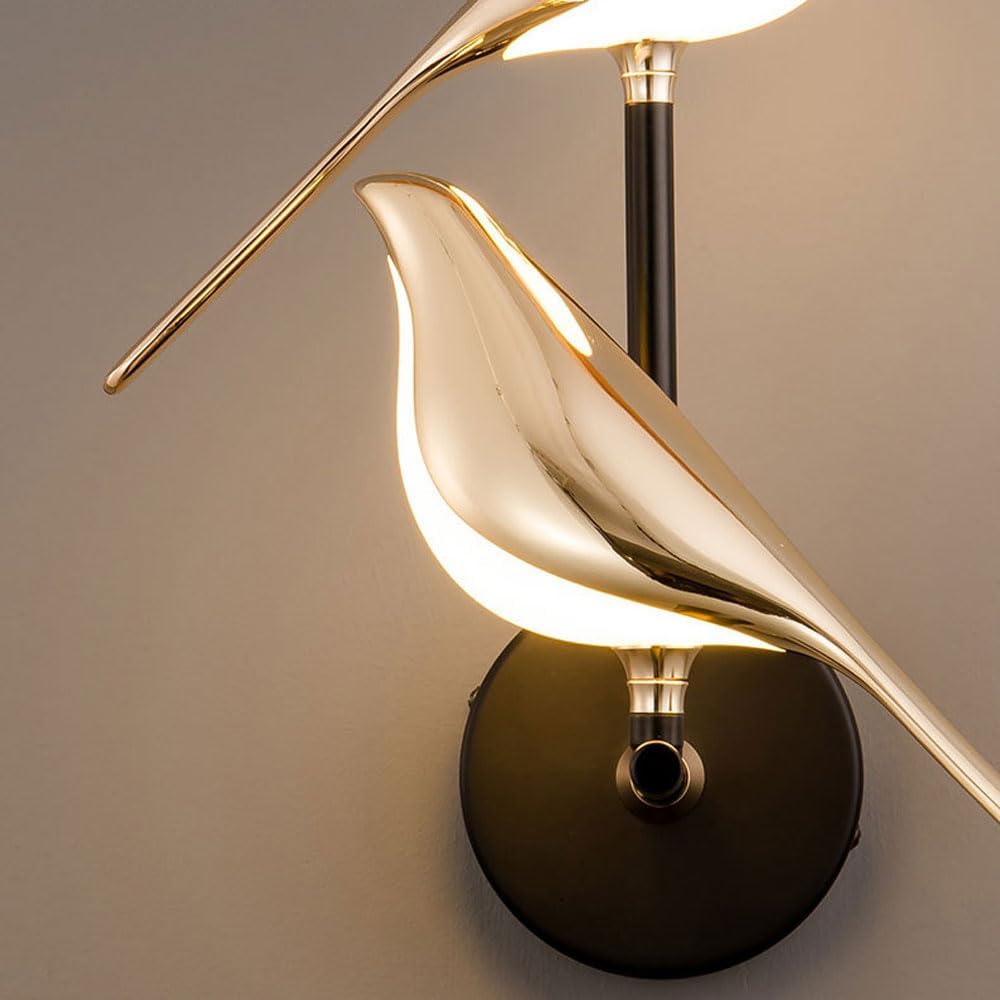 Dual Magpie Lamp