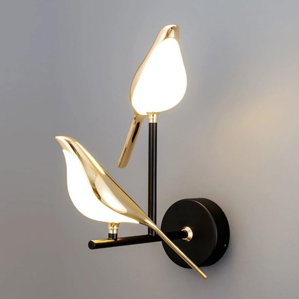 Dual Magpie Lamp