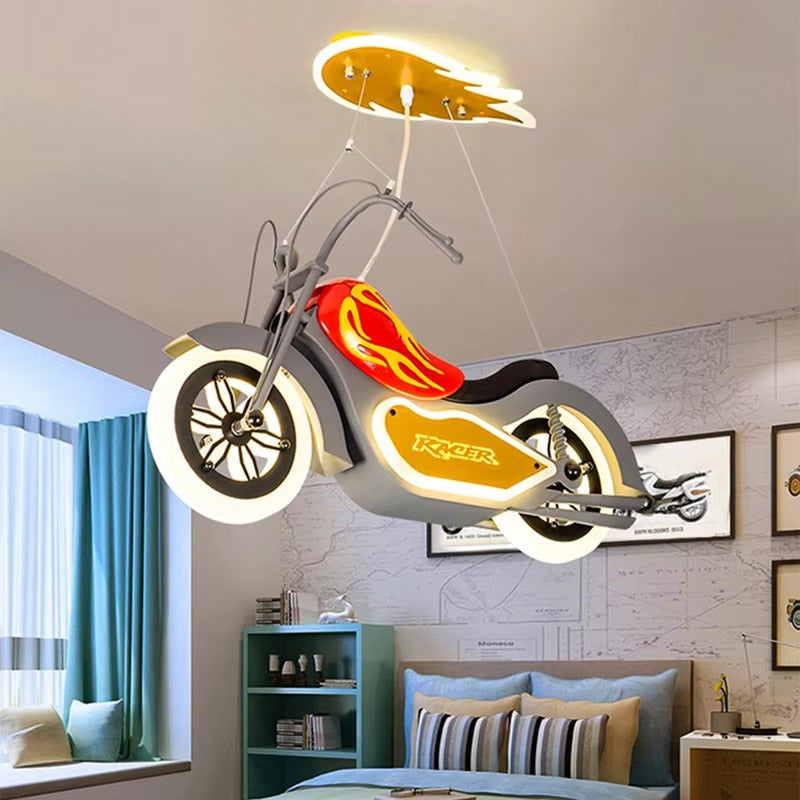 Motorbike Chandelier