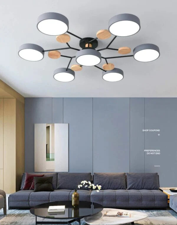 Modern Branch Chandelier