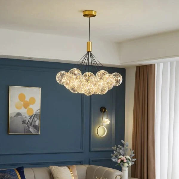 Bubble Glass Chandelier