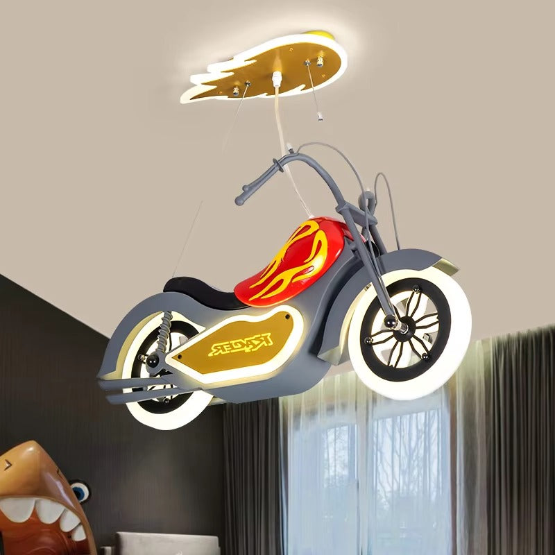 Motorbike Chandelier