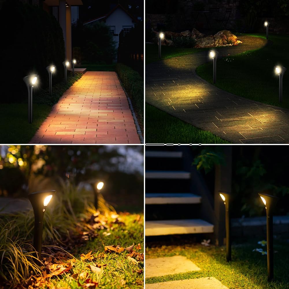 Solar Bollard Garden Light