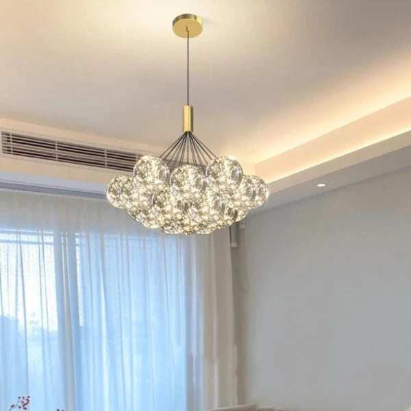 Bubble Glass Chandelier