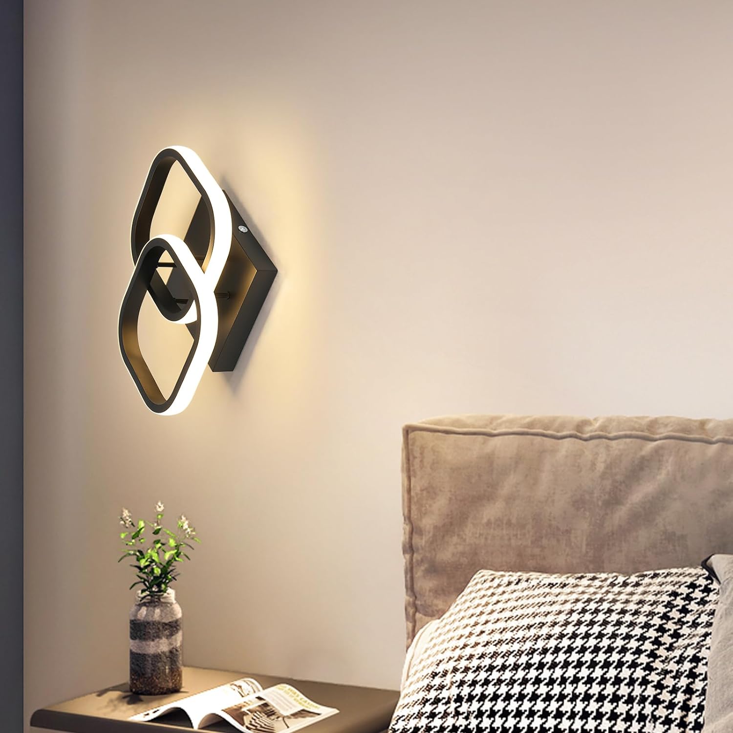 Dual Square Wall Lamp