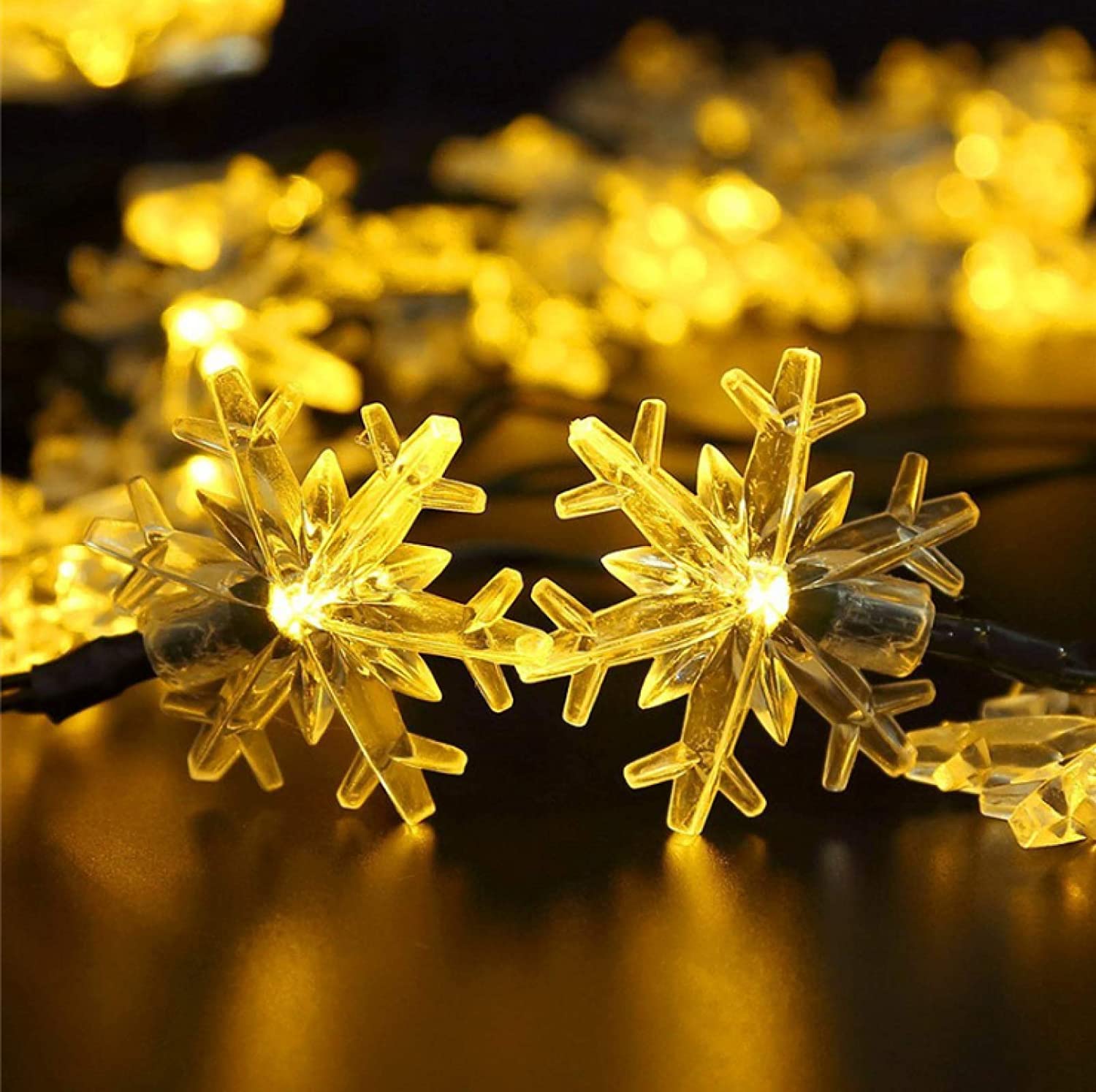 Solar Snowflakes String