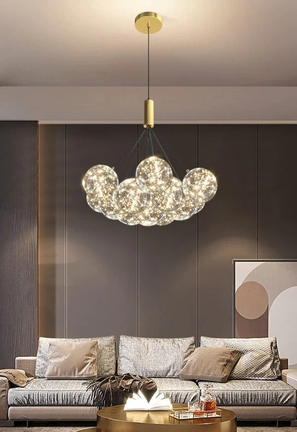 Bubble Glass Chandelier