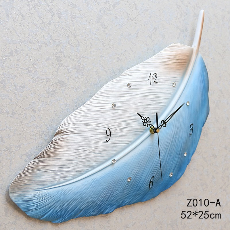 Leaf Wall Clock