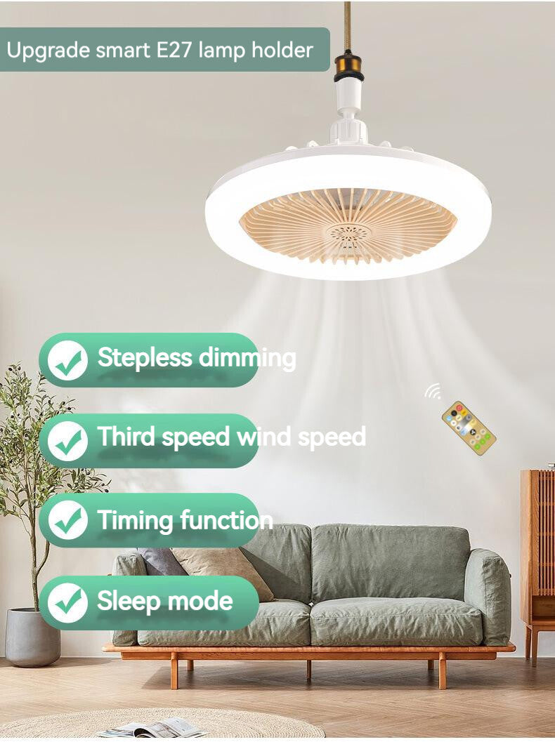 LED Ceiling Fan Light With Remote