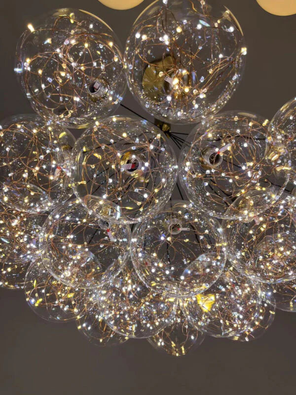 Bubble Glass Chandelier