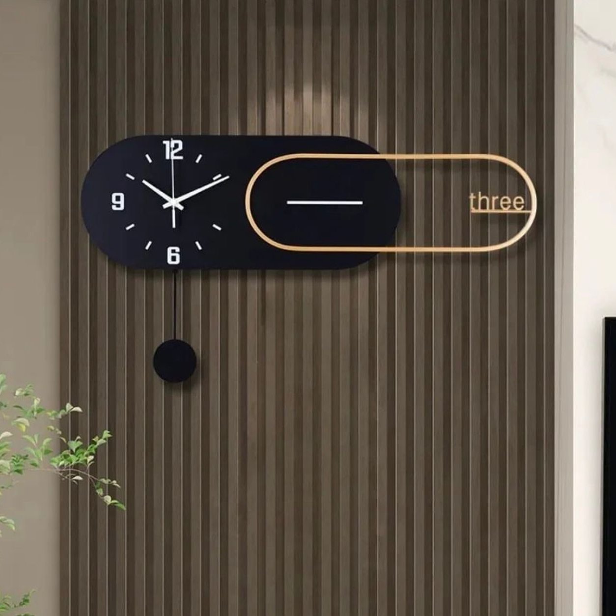 Stylus Wall Clock