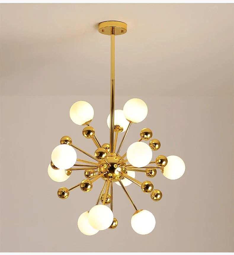 Globe Ball Chandelier