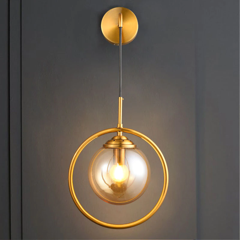 Glass Ball Lamp