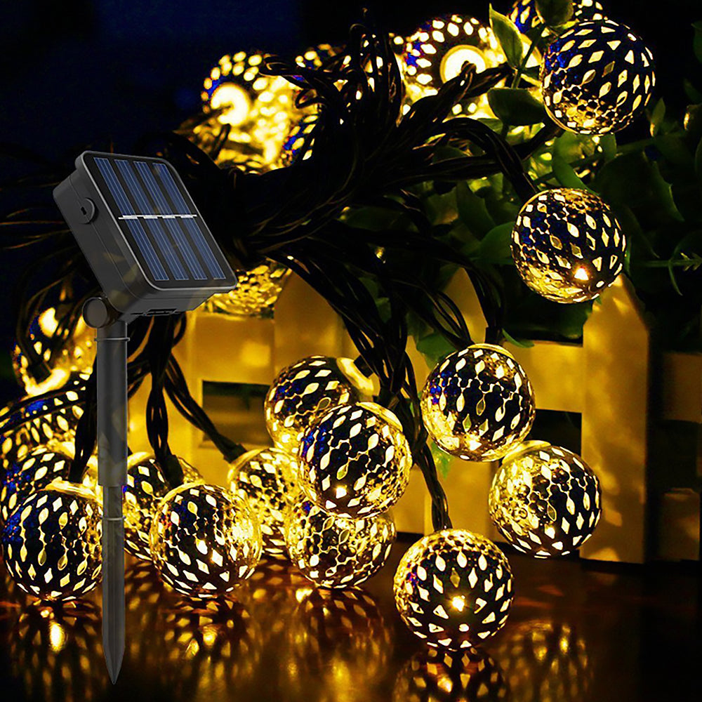 Solar Moroccan Ball String