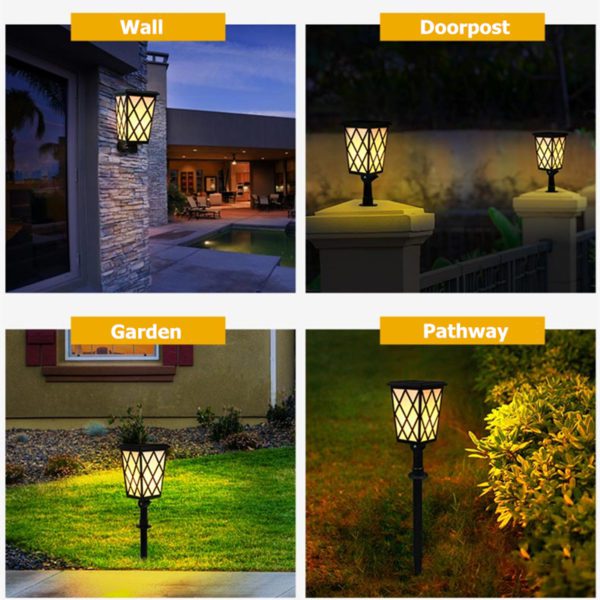 Solar Courtyard Lamp