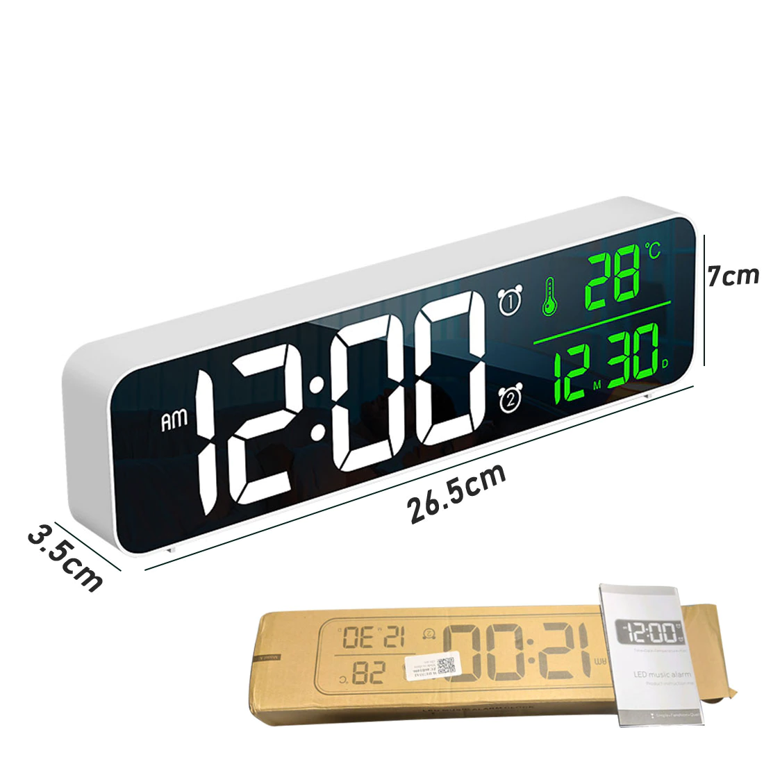 Ultronics Digital Clock