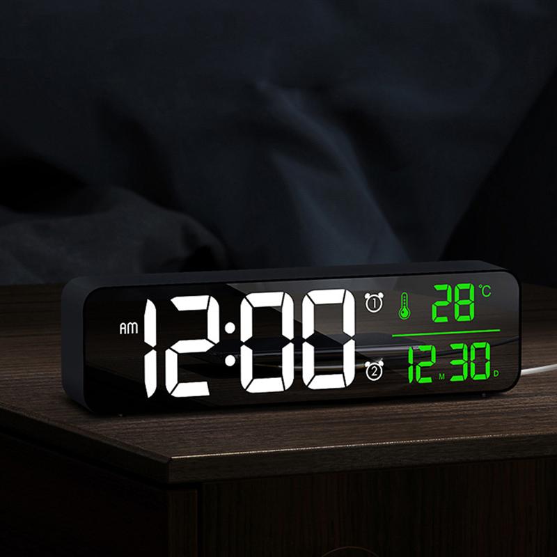 Black Digital Clock