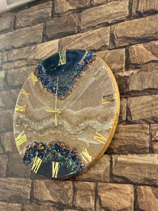 Desert Storm Handmade Clock