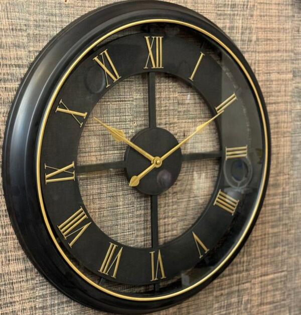 Black Foster Clock