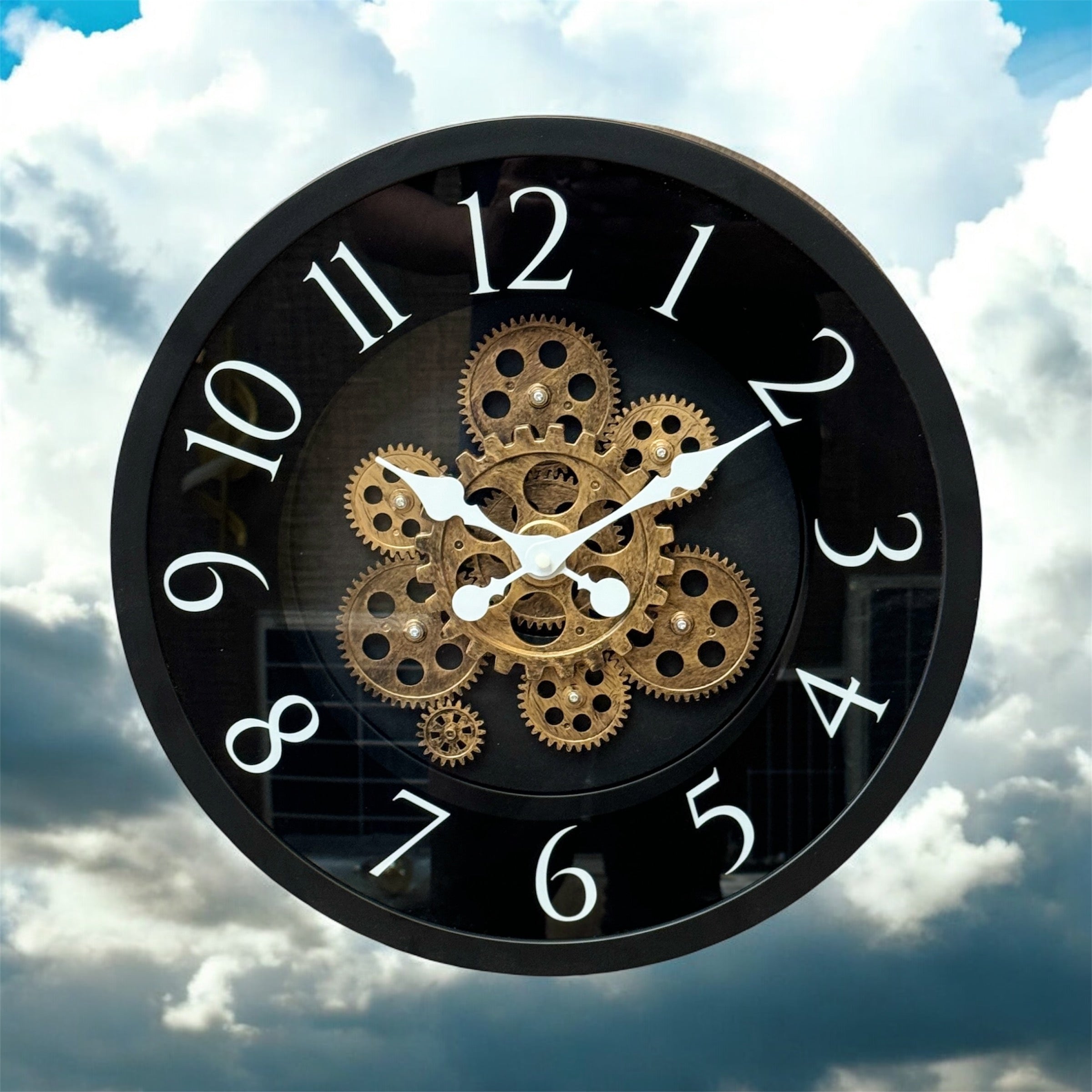 Black Detour Mechanical Clock