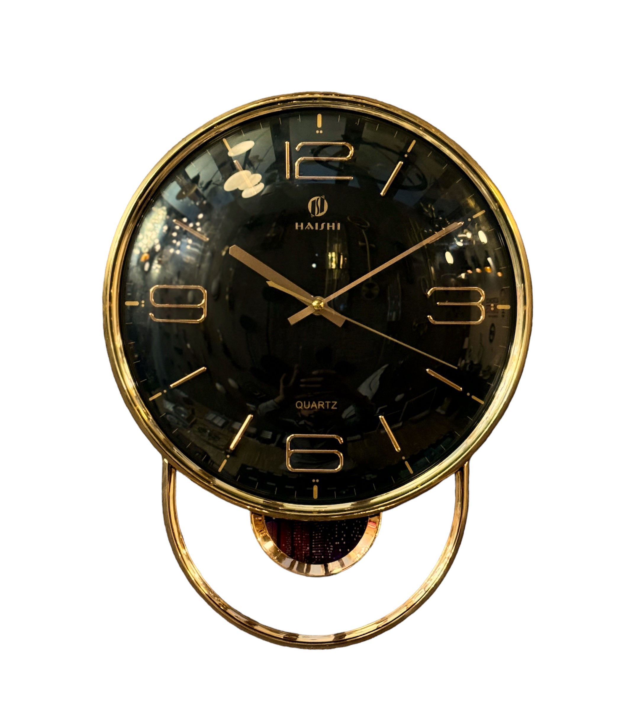 Tempo Wall Clock Black