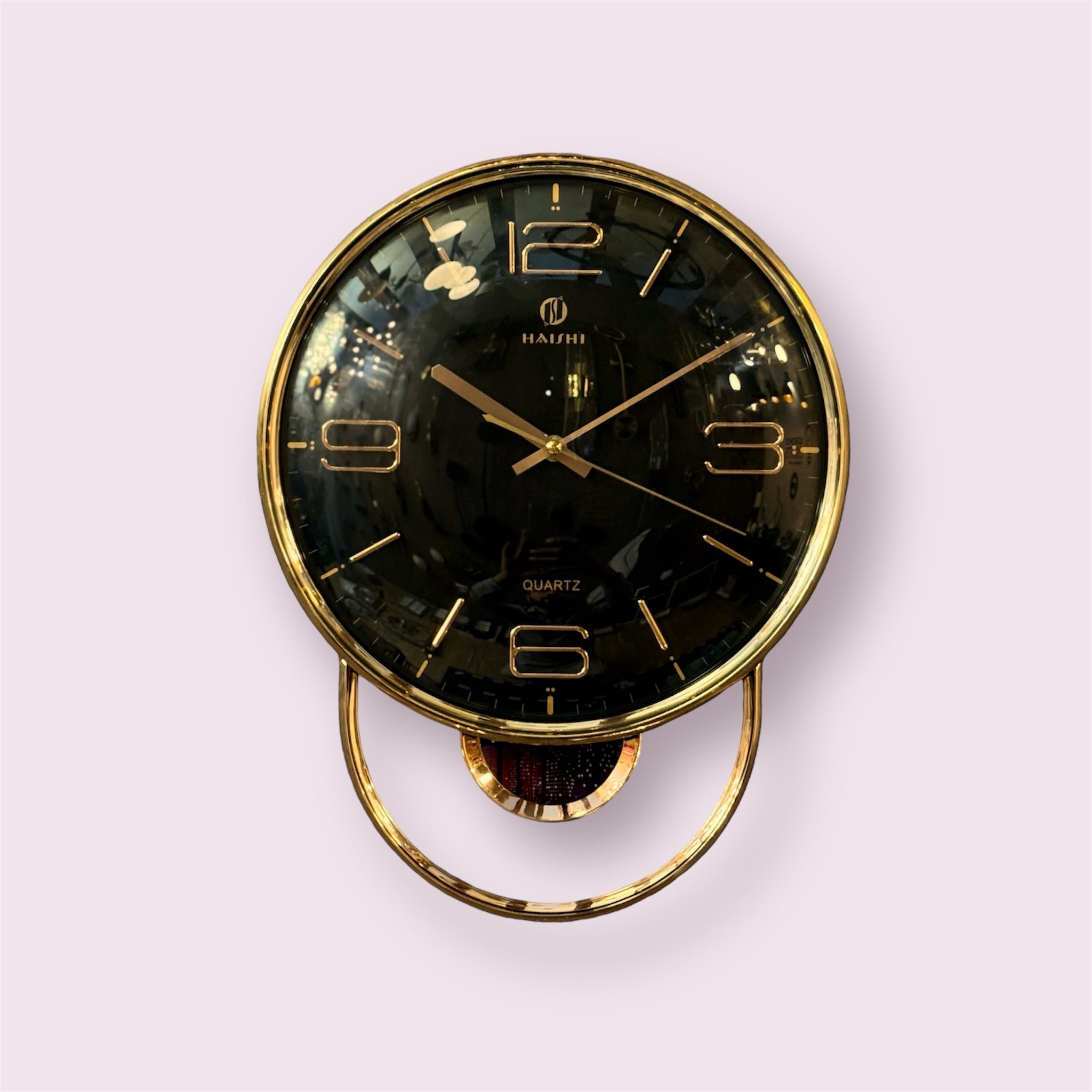 Tempo Wall Clock Black