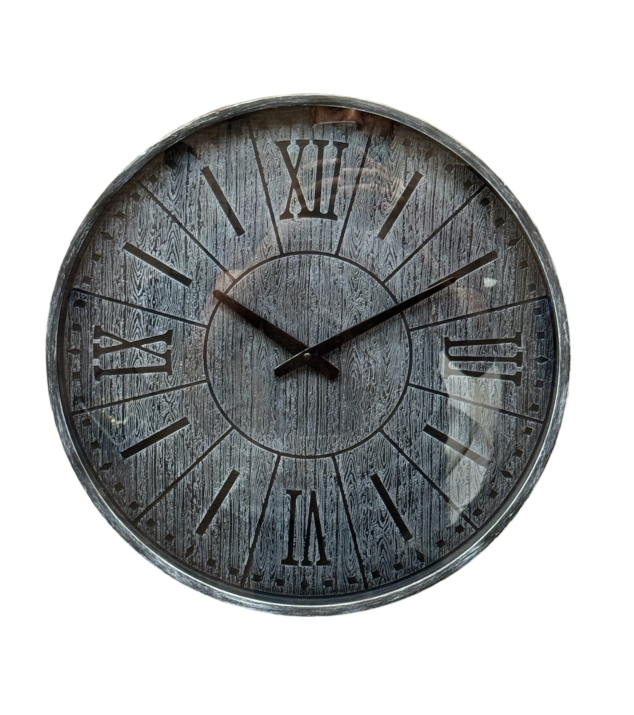 Titanium Blue Clock