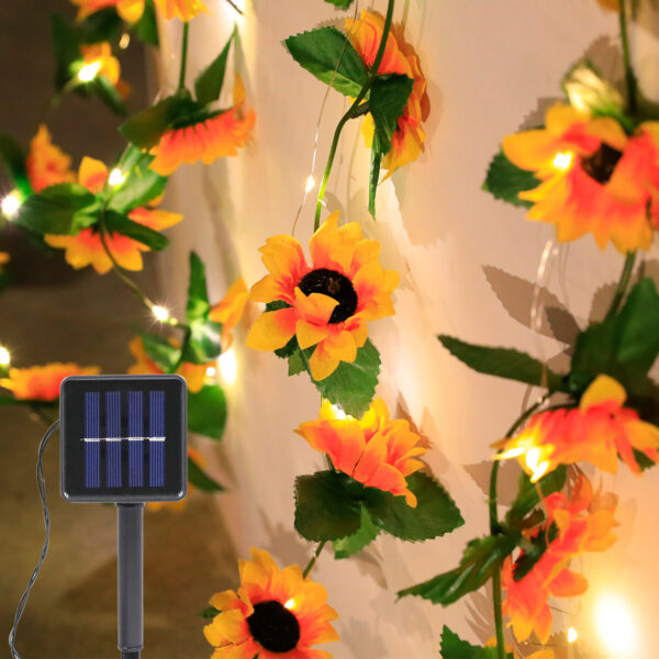 Solar Artificial Sunflower