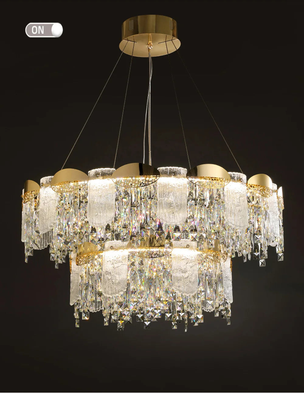 Lenora Crystal Chandelier