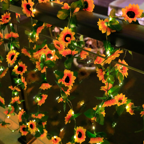 Solar Artificial Sunflower