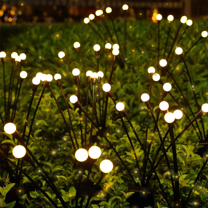 Warm Solar Firefly Lights