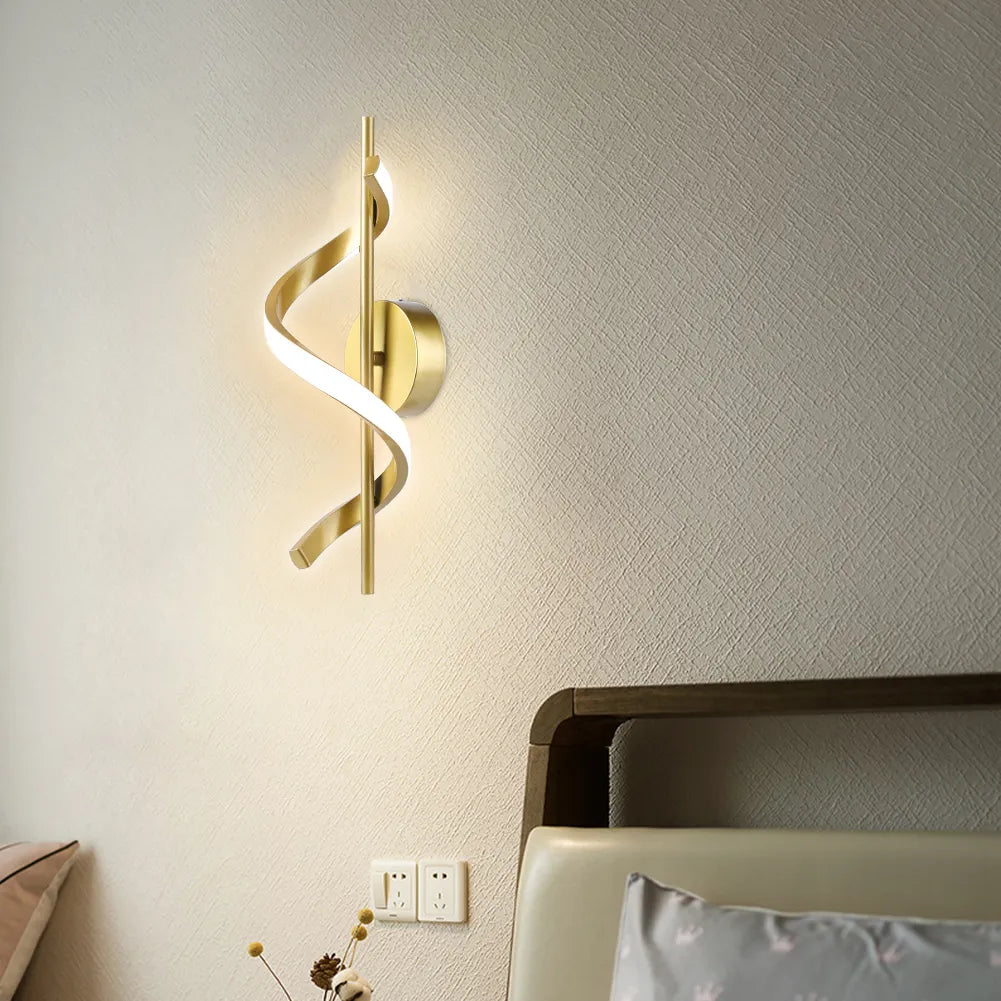 Spiral Wall Sconce