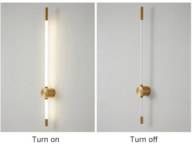 Metal Tube Wall Lamp