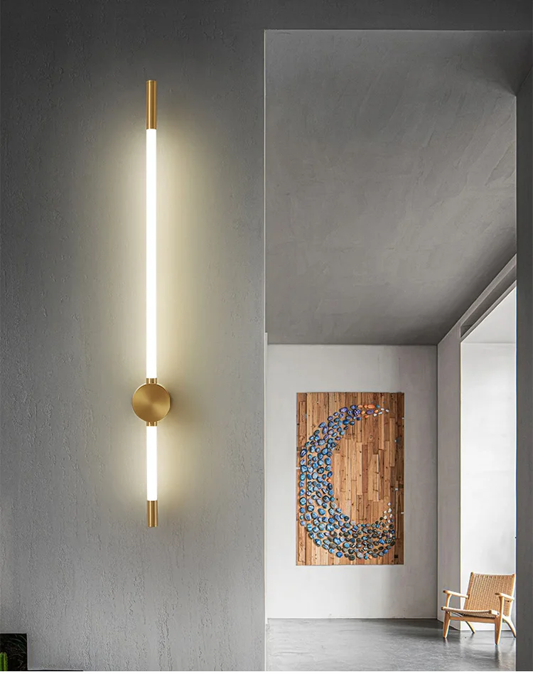 Metal Tube Wall Lamp