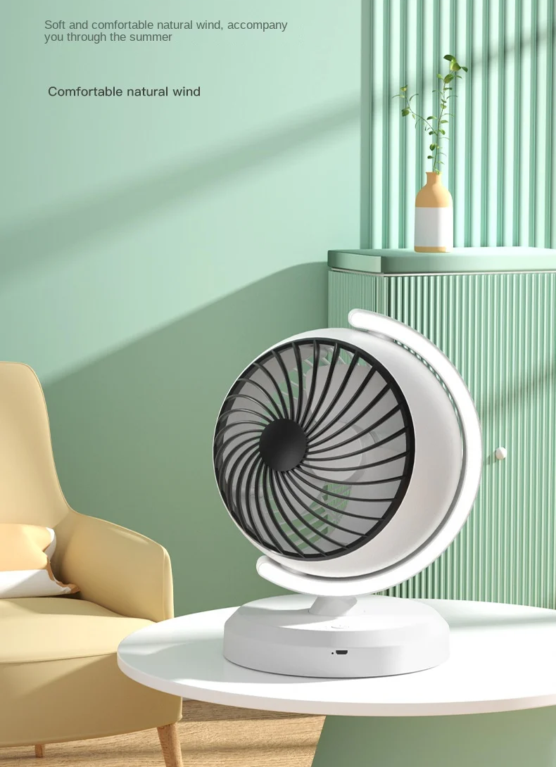 Rechargeable Emergency LED Fan