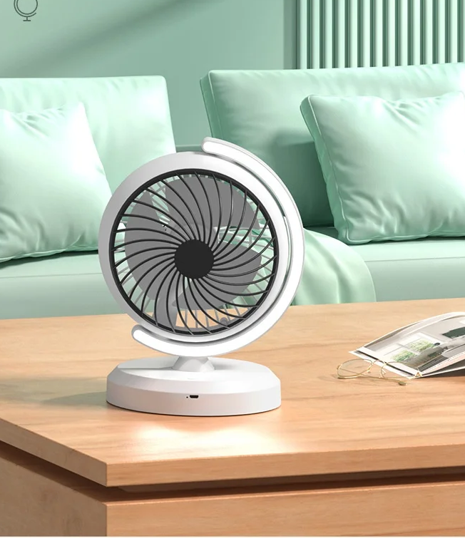 Rechargeable Emergency LED Fan