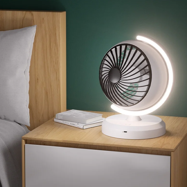 Rechargeable Emergency LED Fan