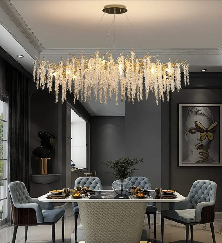 Crystal Tree Chandelier