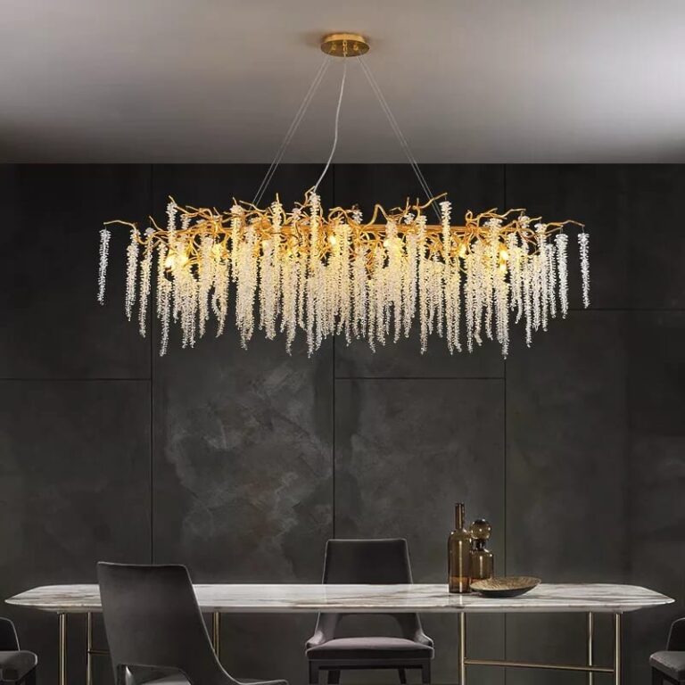 Crystal Tree Chandelier