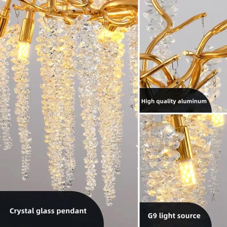 Crystal Tree Chandelier